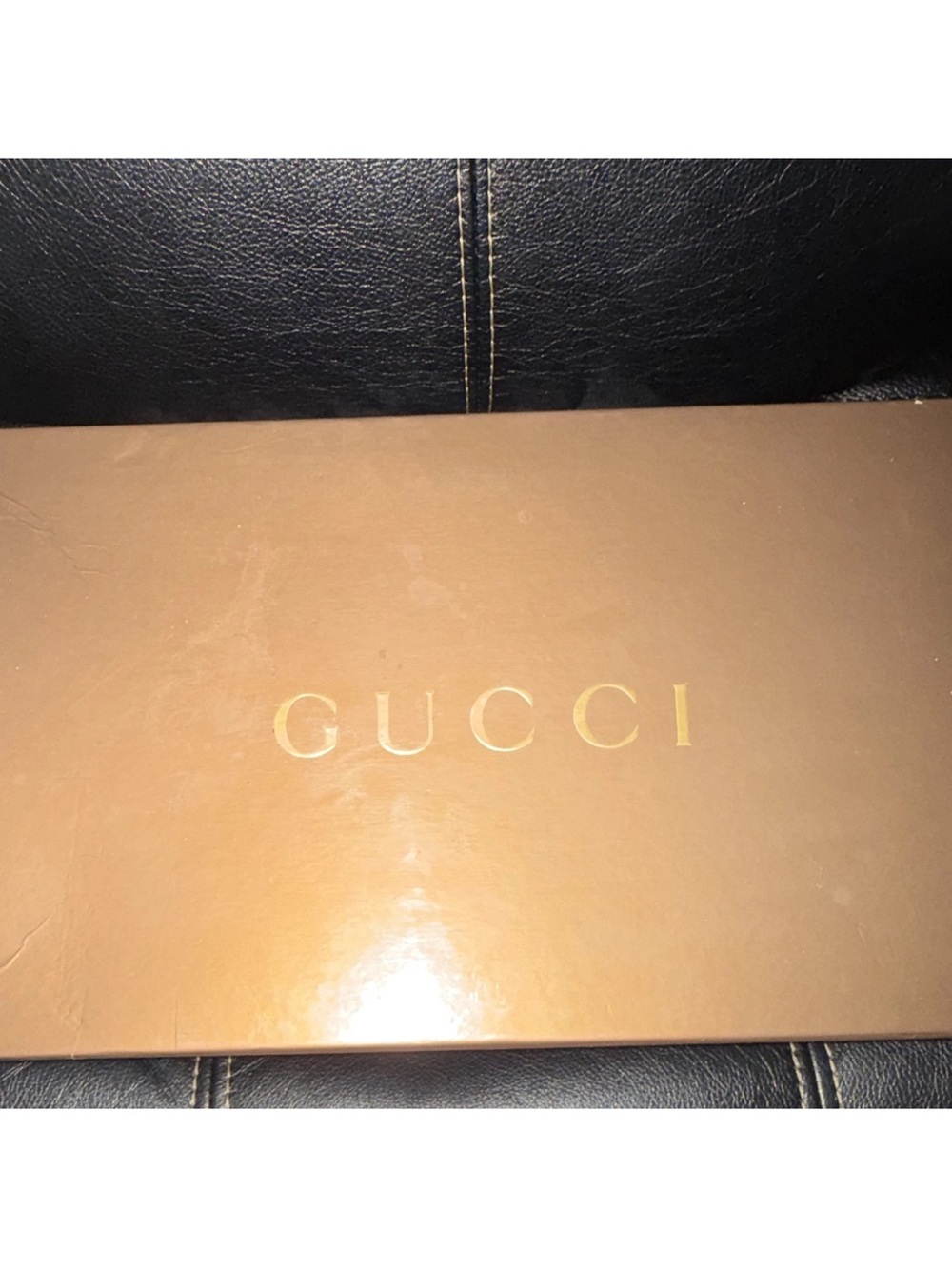 Gucci Men’s Navy Sneakers with Red & White Trim - Picture 4 of 6